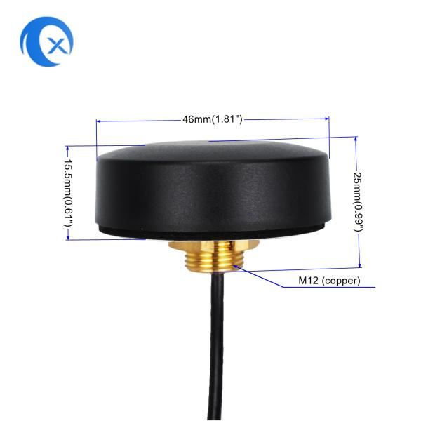 GPS/Glona Screw Mountss Antenna With Fakra H And RG174 With IP68 Waterproof Hot Sales