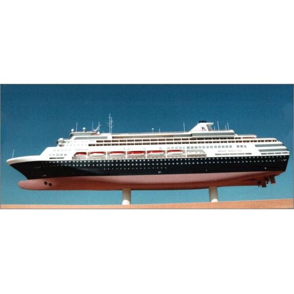 MS Veendam Cruise Coast Guard Ship Models , Holland America Line Antique Model Ships