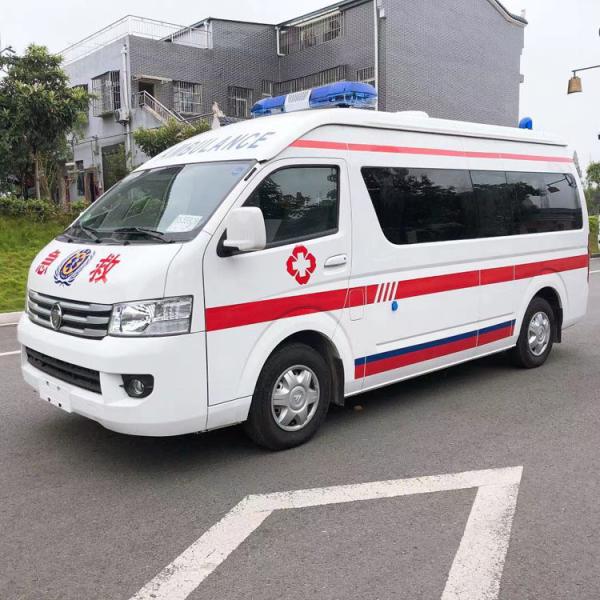 Max speed 150km/h Japanese Foton ambulance With ABS Mobile Clinic Vehicle