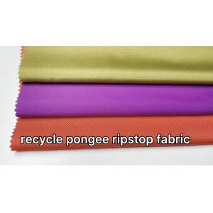 waterproof Diamond pongee fabric breathable and moisture-permeable coated fabric