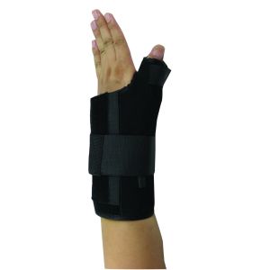 Left Right Orthopedic Wrist Brace Hand Wrist Support Polyester Non Latex