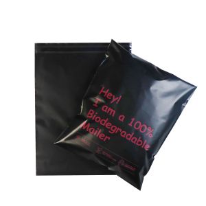 100% Biodegradable Courier Bags PLA PBAT Plant Starch Clothing Mailing Packaging