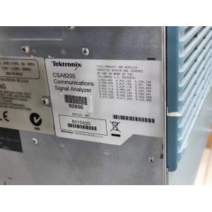 Tektronix CSA8200 Communications Signal Analyzer With Four 3D Databases
