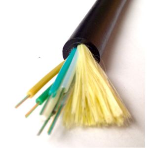 China ADSS Dielectric Fiber Optic Cable FRP Strength For Overhead on sale