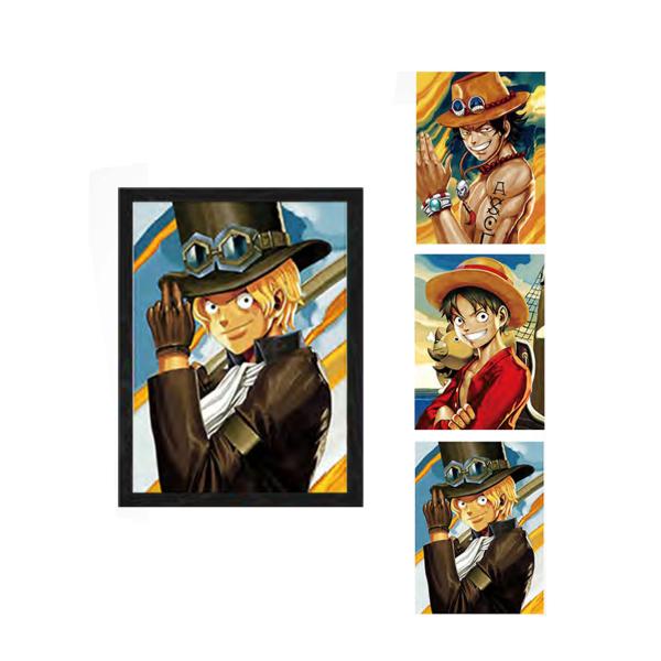 Best selling Lenticular Lens Sheet 3D Picture Lenticular Poster Flip Picture Anime Poster 3D Lenticular Poster