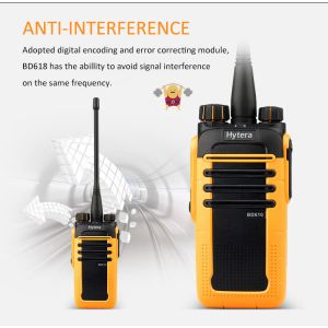 Hytera BD618 DMR Digital Two-Way Radio IP66 Long Range