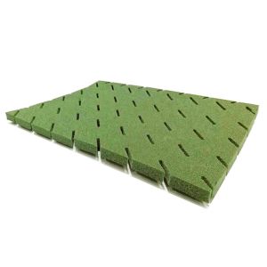 Low Density Closed Cell Polyethylene Foam Artificial Grass Shock Absorption For
