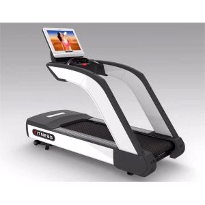 Commercial Gym Equipment LCD Touch Screen Treadmill Cardio Training Walking