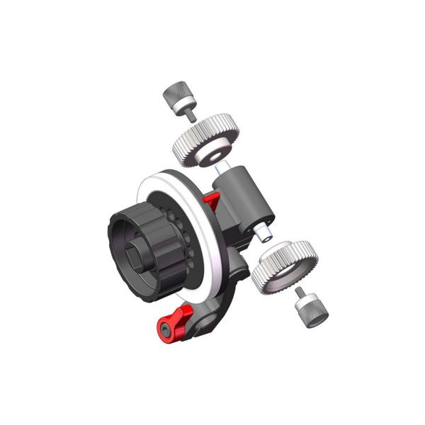 Kamerar Follow Focus w/ 15mm Quick Release Rods Clamp