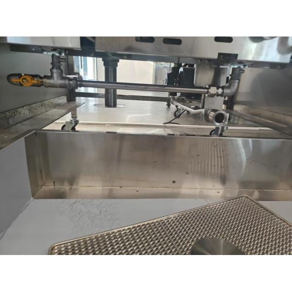 LPG Gas Natural gas Double Tanks Four Baskets Digital Panel gas Chips Open Fryer