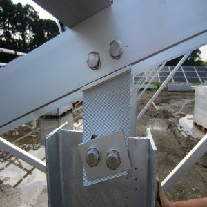 Solar Pole Mounting High Standards Solar Module Mounting Structure Q235 Steel