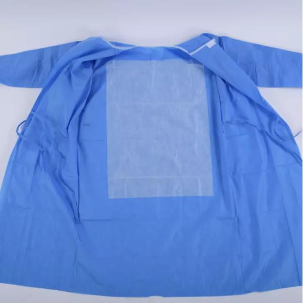 Buy Trusted Blue Non Woven Surgical Gown SMS Patient Gown at wholesale prices