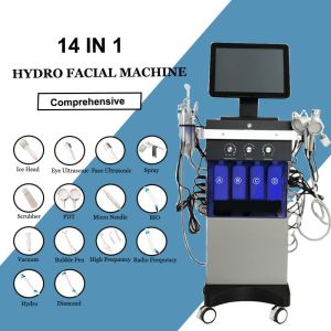 14 In 1 Microdermabrasion Machine Aqua Peeling Hydro Oxygen Facial Diamond
