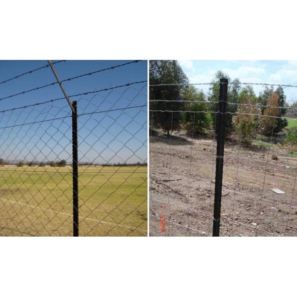 1.86kg/Ft Y Post Fence Black Bitumen Paint With Teeth