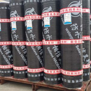 7.5m/10m Length Black Modified Bitumen Roofing Membrane For Residential Roofing