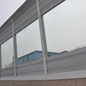 Anti Impact Highway Bird Guard Noise Barrier Transparent Plexiglass Sheet