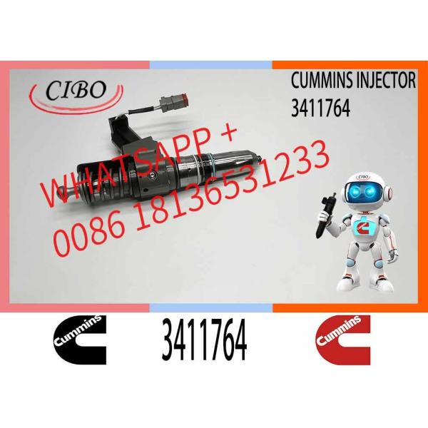 Neutral Fuel Injector Assembly 3411767 Common Rail Injector 3411764 For Cummins