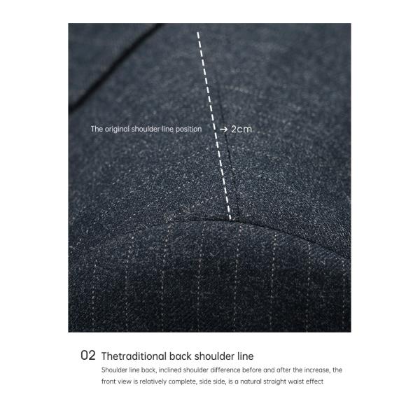 Woolen Cloth Fabric Handmade Lapel Business Suit Single Breasted Men's Suit 3 Pieces