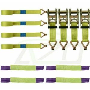 China High Tenacity Car Lashing Straps Load Securing EN12195 -2 standard TUV GS approved on sale