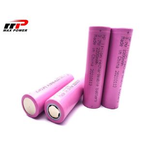 2200mAh 3.7V 18650 Lithium Ion Batteries With BIS IEC2133