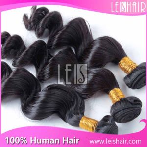 Wholesale cheap 5a brazilian loose wave human hair weave