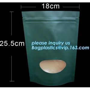 flat fresh food/dry food aluminium foil pop corn zipper bag, Storage For Saving