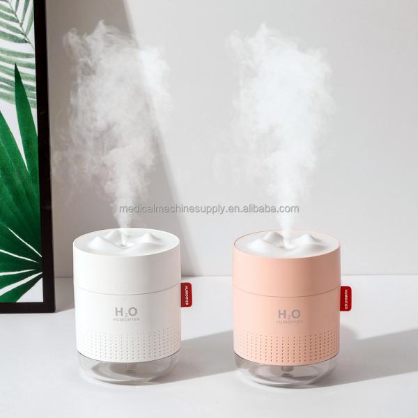 Portable H2O Humidifier Cool-Mist Impeller Humidifier with ABS PP Silica Gel Material
