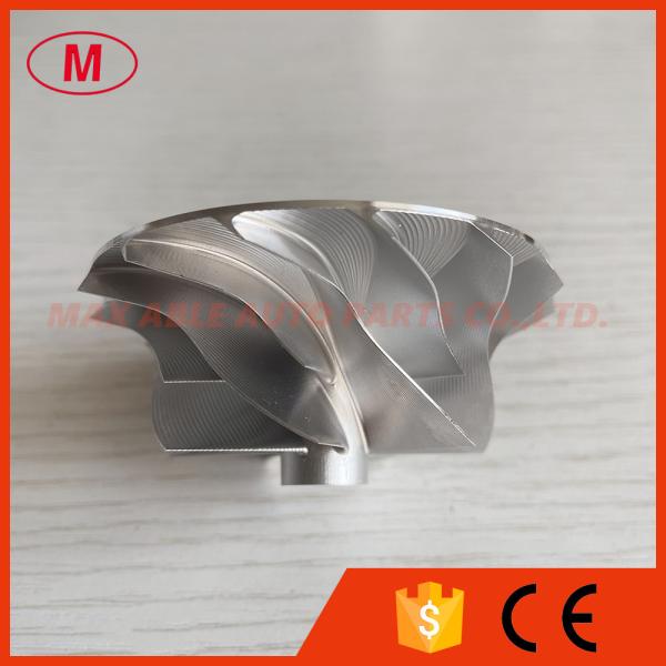S100 50.00/68.01mm 7+7 blades point milling high performance turbo milling/aluminum 2618/billet compressor wheel
