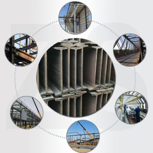 Industrial Building Steel Structure H Beam 250x150x6x8mm for Mine and Blast