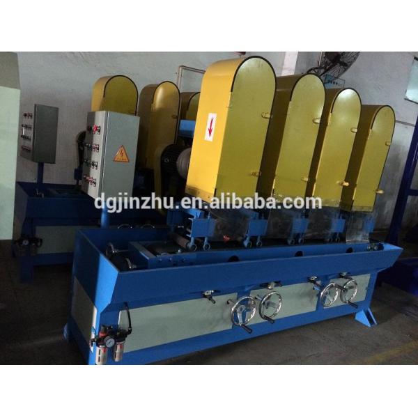 hairline finishing flat items grinding machine for metal