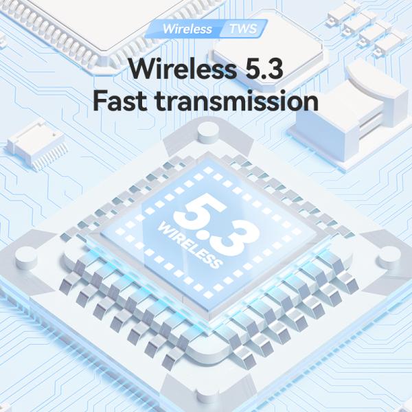 ETEK OWS TWS Bluetooth 5.3 Earphones with F14.2 Copper Ring Speaker