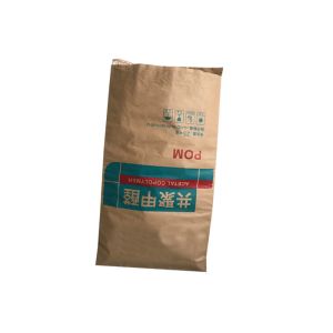 China Biodegradable Multiwall Heat Sealed Paper Bags White Brown Food Grade on sale