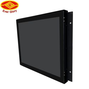 15 Inch LCD Touch Monitor 72% NTSC Color Gamut Self-Terminal Touch Built-In