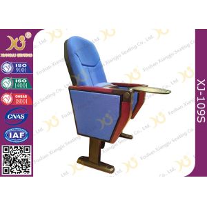 Empty Box In Armrest Church Auditorium Chairs For Conference Audio System