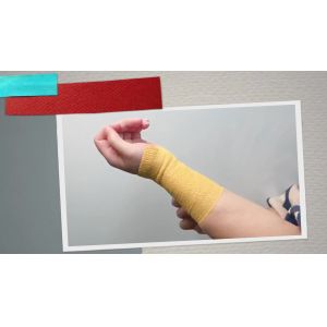 CE Non-wowen Medical Self Adhesive Bandage Wrap 4cm for Sports, Hand & Leg Guard