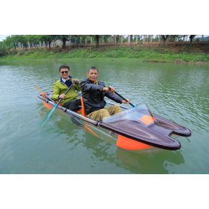 Accessories Free Transparent Canoe Kayak Paddle Polycarbonate Glass Boat