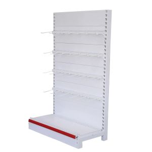 Grocery Supermarket Display Racks Light Duty Gondola Shelving