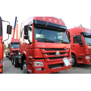China ZZ4257S3241V Euro II SINOTRUK HOWO7 Tractor Truck LHD 6X4 371HP 10 Tires FOR 50t on sale