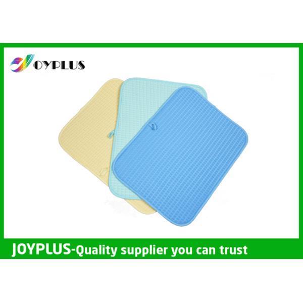 Magnet square dis mat, Microfiber dish mat with sponge