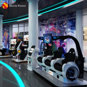 Multiplayer VR Theme Park Simulator Machine ROHS standard