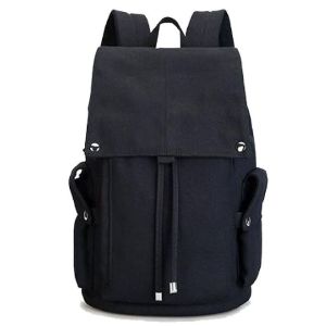 Wear Resistant Girls Canvas School Bag Backpack