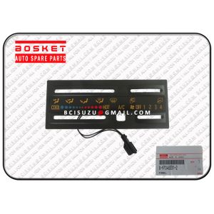 China Isuzu Auto Parts 8970483312 Cont Illumination Plate Asm For Isuzu NKR55 4JB1 on sale