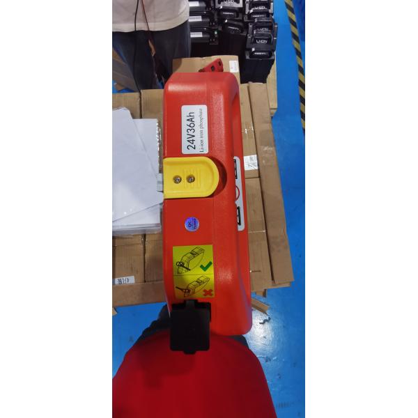 High Quality Deep Cycle China Pallet Forklift Special Original Lithium Battery 24V 36AH For PET15N Pallet Forklift