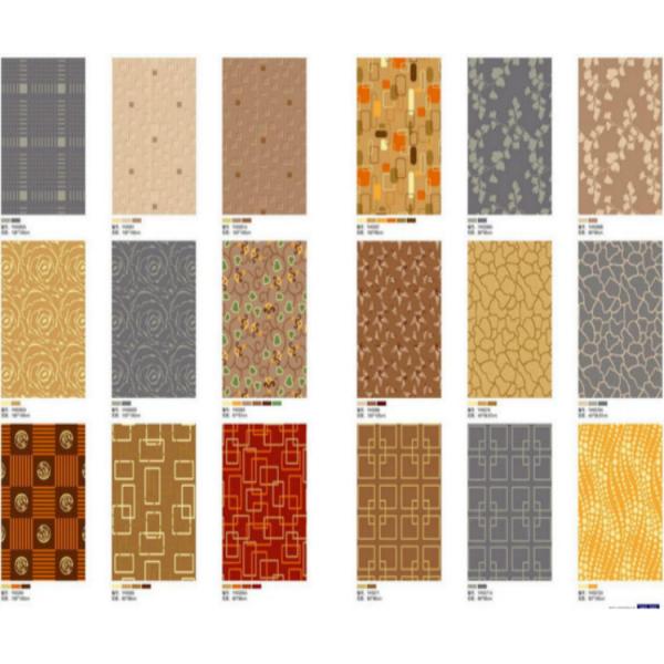 Flat Wave Modern Home Carpet / Luxury Wall To Wall Carpet Antistatic Function