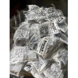 Thickened Plastic Cable Clips Pipe Clips Burr Free Versatility