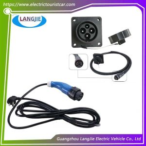 Electric Golf Cart Accessories EXCAR Charging Cable And Charging Socket