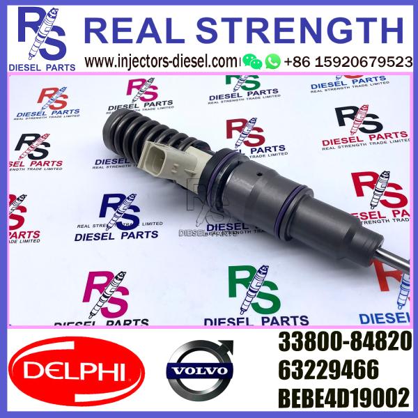 V-O-L-V injector 33800-84820 Diesel Fuel EUI Injector 33800-84820 63229466 BEBE4D19002 E3.18 for HYUNDAI 12L LOW POWER