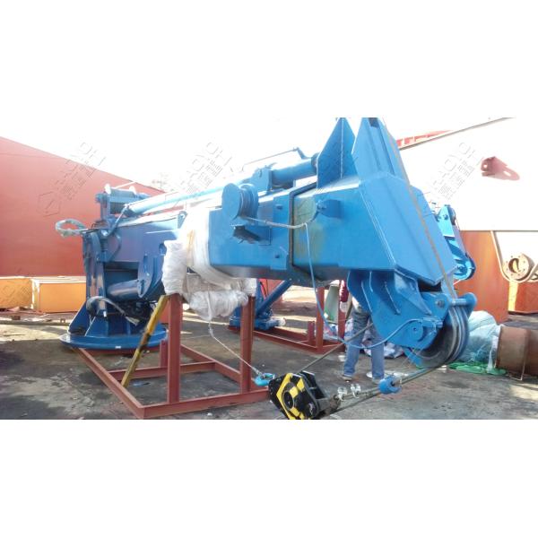 Buy 4Ton Telescopic Deck Boom Offshore Crane Mechanism Manufacturers at wholesale prices