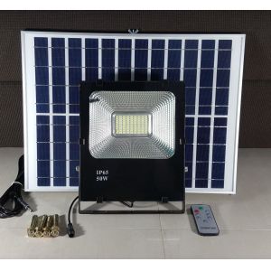 Stainless Steel Remote Control Solar Flood Light 25W IP67