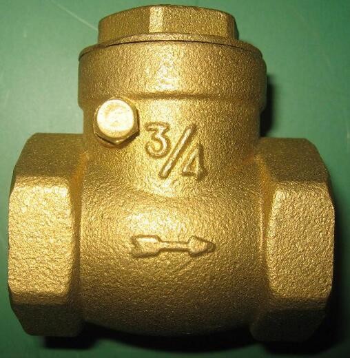 Buy Single Sloping Door Swing Silent Check Valve Screwed Female By Brass Body at wholesale prices